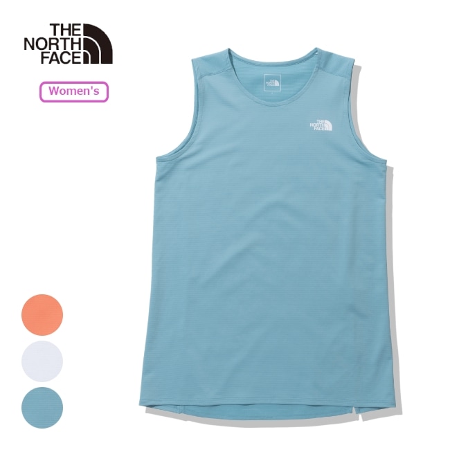 ザ・ノース・フェイス THE NORTH FACE スリーブレスハイブリッドベントロングクルー（レディース）S/L Hybrid Vent Long Crew