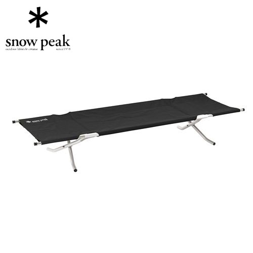 スノーピーク SnowPeak スノーピークコット ハイテンションブラック 