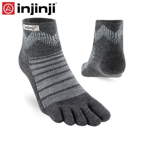 インジンジ injinji アウトドア ミッドウェイトミニクルーウール
