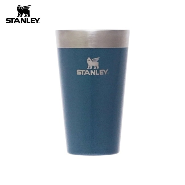 スタンレー STANLEY スタッキング真空パイント 0.47Lハンマートーンレイクブルー
