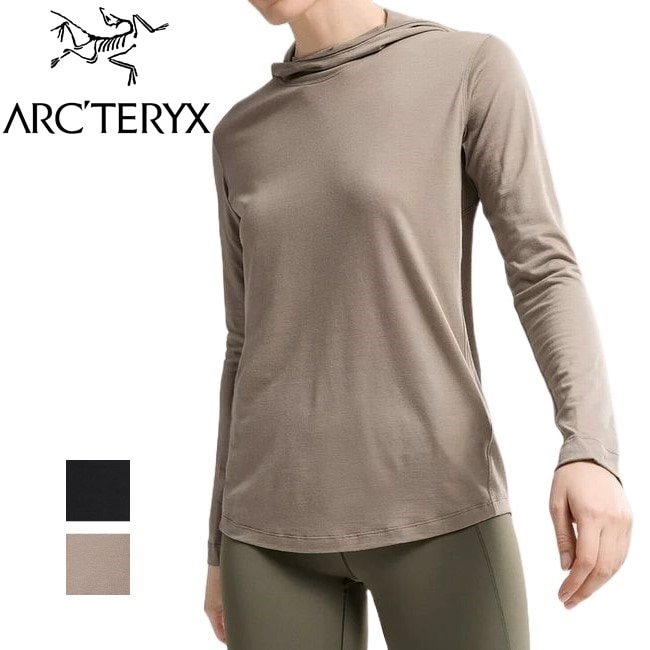 アークテリクス　ラナ　メリノウールフーディ　XS ベージュ アークテリクス ARC'TERYX ラナ メリノウール フーディ ウィメンズ