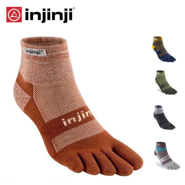 インジンジ injinji トレイルミッドウェイトミニクルー