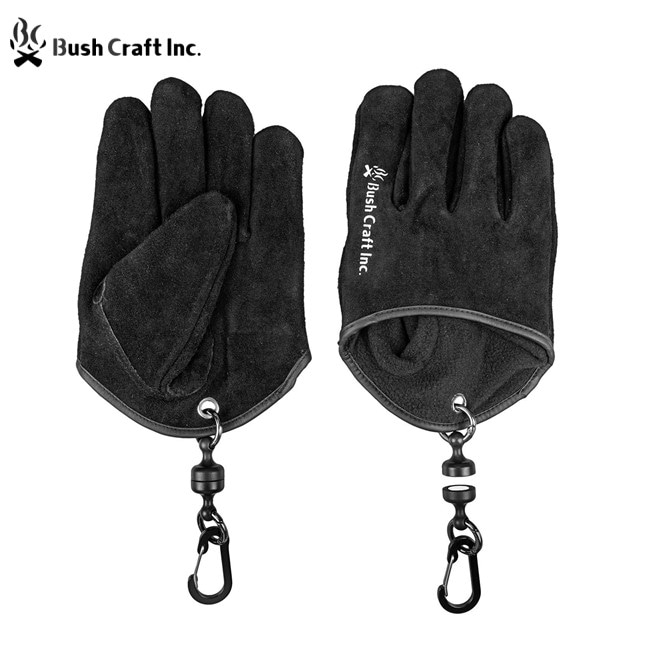 ブッシュクラフト BushCraft クイック焚き火グローブ ブラック