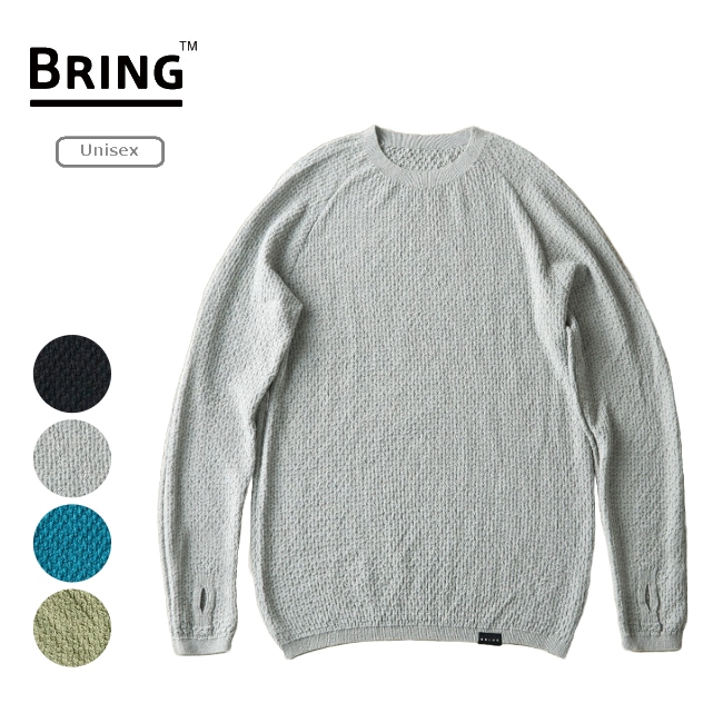 BRING ブリング　ワンダーウェアクルーネック　ユニセックス ブリング BRING ワンダーウェア クルーネック ユニセックス