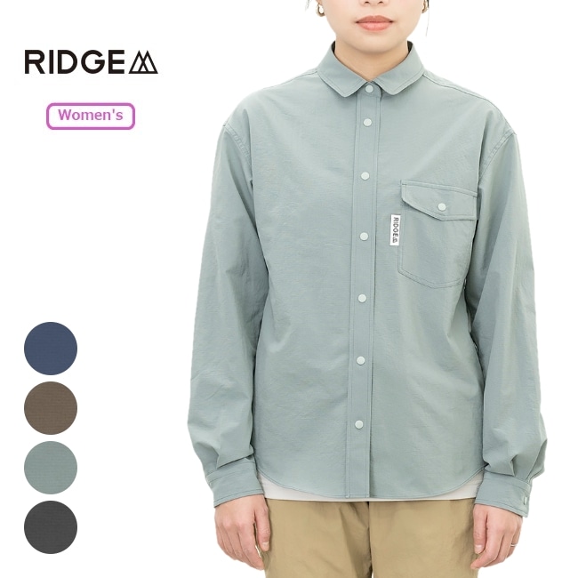 リッジマウンテンギア RIDGE MOUNTAIN GEAR ベーシック ロングスリーブシャツ ウィメンズ Basic Long Sleeve Shirt Womens