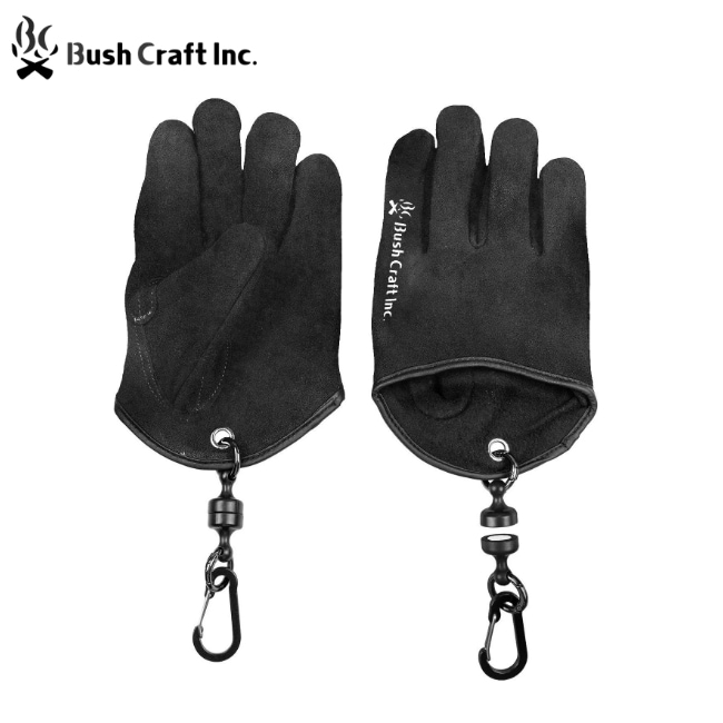 ブッシュクラフト Bush Craft クイック焚き火グローブ ブラック S