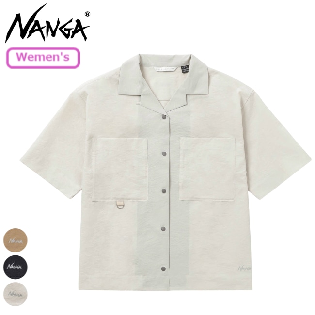 ナンガ NANGA ドットエア コンフィー ショートスリーブシャツ ウィメンズ DOT AIR COMFY S/S SHIRT W