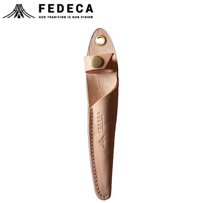 フェデカ FEDECA クレーバートングミニ CLEVER TONG MINI 専用レザーケース タン