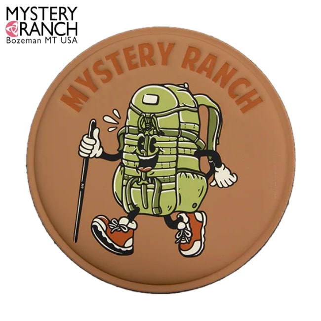 ミステリーランチ MYSTERY RANCH レッツゴーロゴパッチ LET'S GO HIKE PATCH
