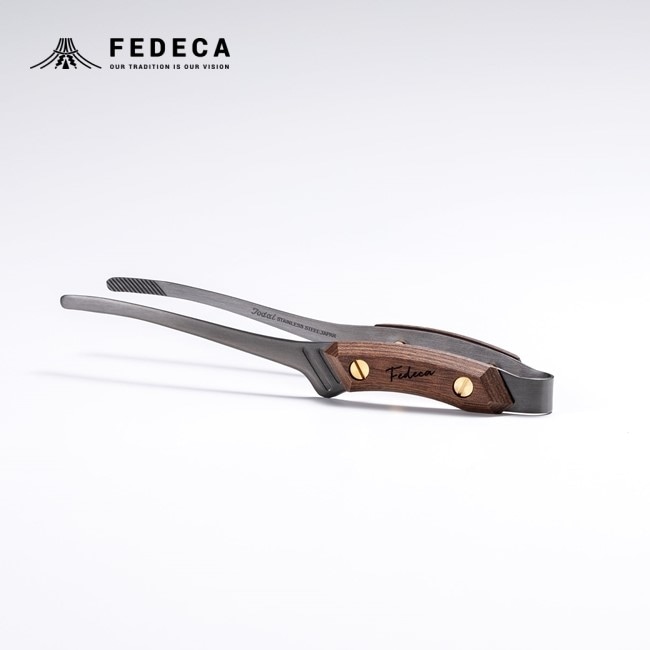 フェデカ FEDECA クレーバートングミニ プレーンブラウン CLEVER TONG mini プレーンブラウン
