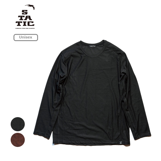 スタティック STATIC フレンジー L/S シャツ ユニセックス FRENZY L/S SHIRTS UNISEX 2024年秋冬モデル 