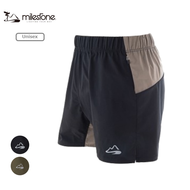 マイルストーン MILESTONE ナッティショーツ 5インチ ユニセックス Natty Shorts 5_inch