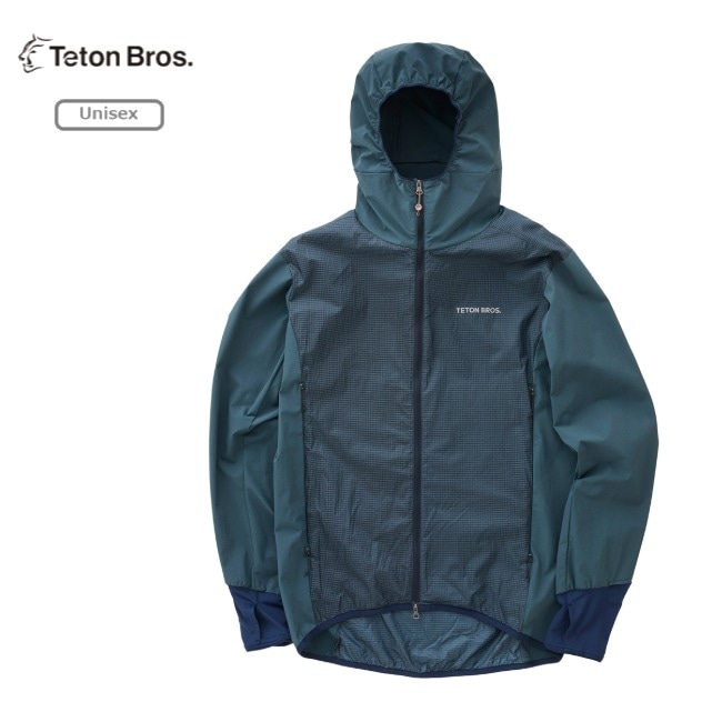 送料無料【TetonBros】TBジャケット ポーラテック M 水色 ティートンブロス ティービージャケット TetonBros TB Jacket