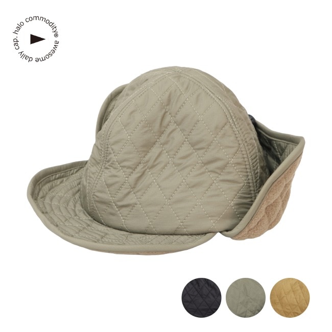 ハロコモディティ halo commodity フラッターフラップキャップ Flutter Flap Cap