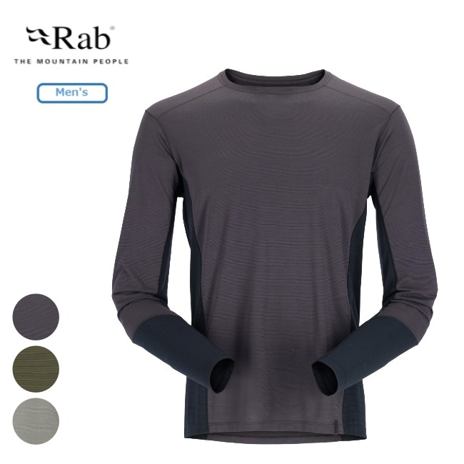 ラブ Rab シンクリノベースLSティー メンズ Syncrino Base LS Tee Ms
