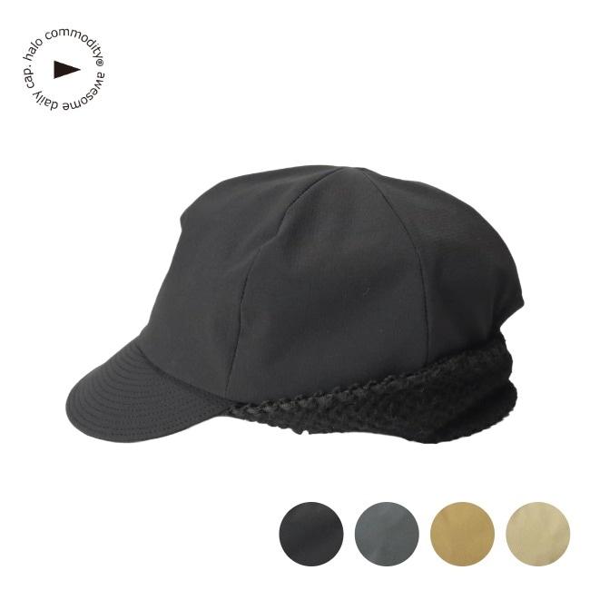 ハロコモディティー halo commodity クレヴィスフラップキャップ Crevice Flap Cap