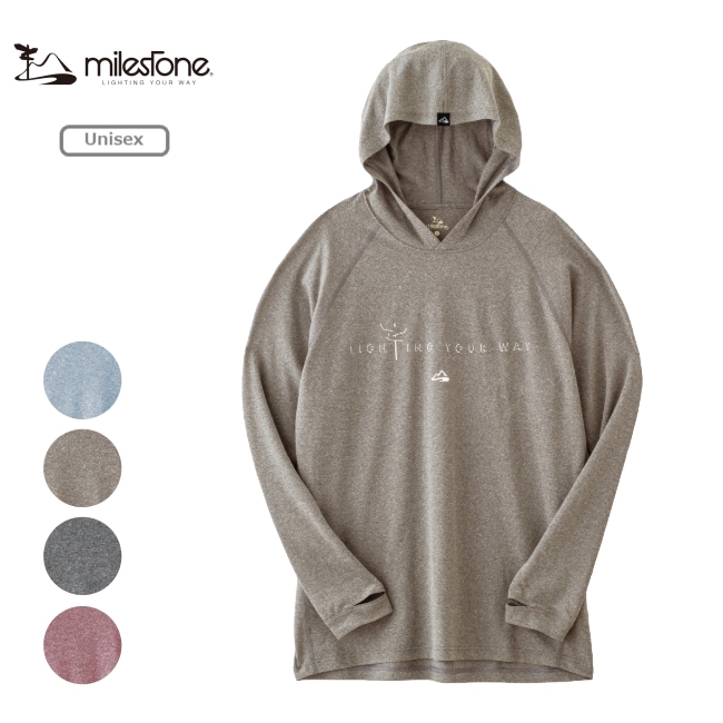 マイルストーン milestone ドゥーバップフーディ ユニセックス Doo-Bop Hoody