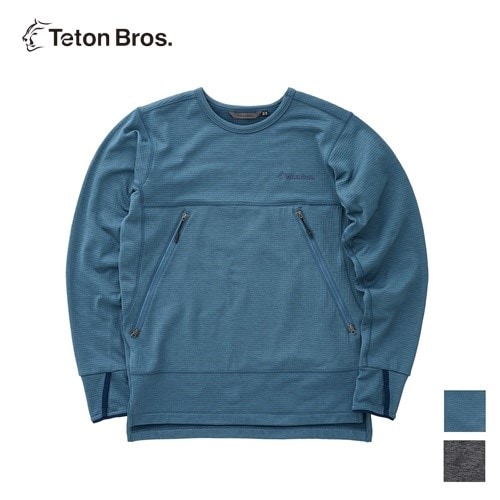 ティートンブロス Teton Bros.  グラフェンクルー メンズ Graphene Crew (Men) ミッドレイヤー クルーネック 登山 トレッキング TB223-420