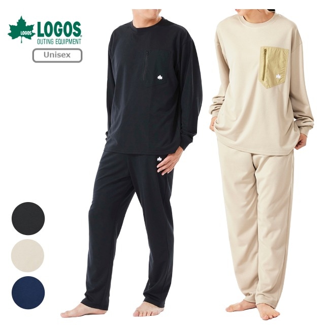 ロゴス LOGOS LOGOS by LIPNER リカバリープルオーバー+リカバリーパンツ ユニセックス お買い得上下セット