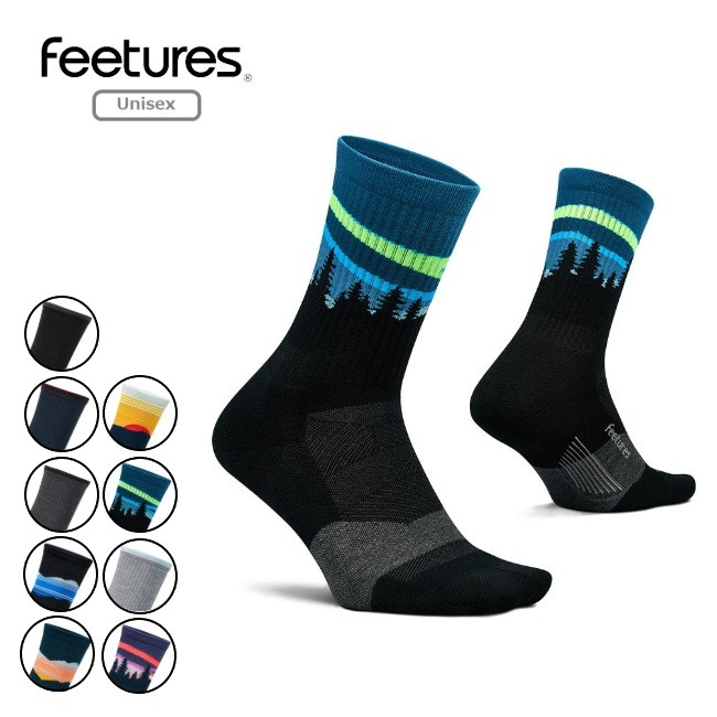 フィーチャーズ Feetures トレイルマックス クッションミニクルー ユニセックス TRAIL MAX CUSHION MINI CREW Unisex