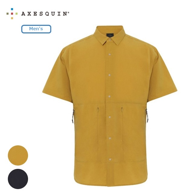 アクシーズクイン AXESQUIN ショートスリーブベンチレーションシャツ S/S Ventilation Shirt 