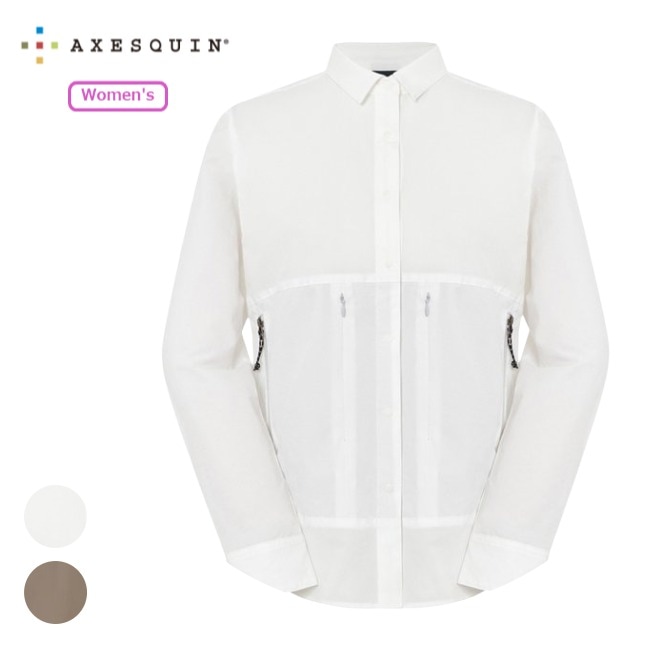 アクシーズクイン AXESQUIN ウィメンズ ロングスリーブベンチレーションシャツ Ws L/S VENTILATION SHIRT