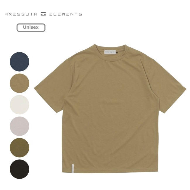 アクシーズクインエレメンツ AXESQUIN ELEMENTS ショートスリーブのＴシャツ