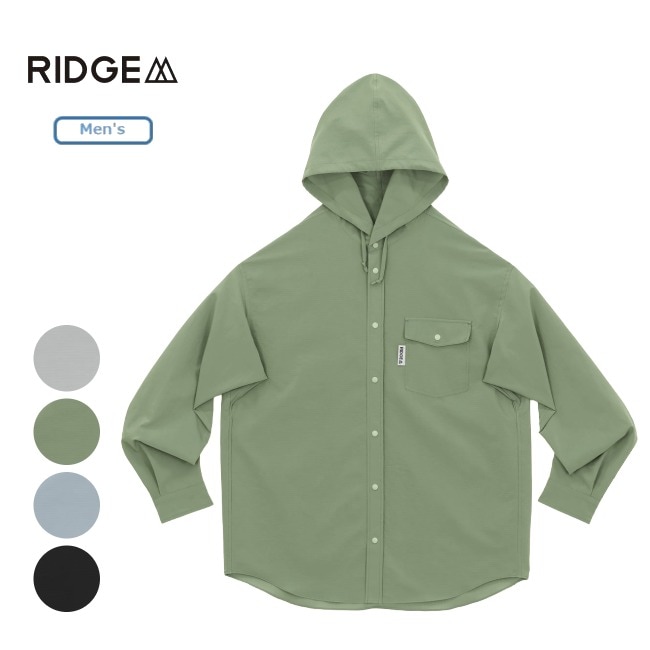 リッジマウンテンギア RIDGE MOUNTAIN GEAR フーデッドロングスリーブシャツ メンズ 2026 Hooded Long Sleeve Shirt Ms 2026