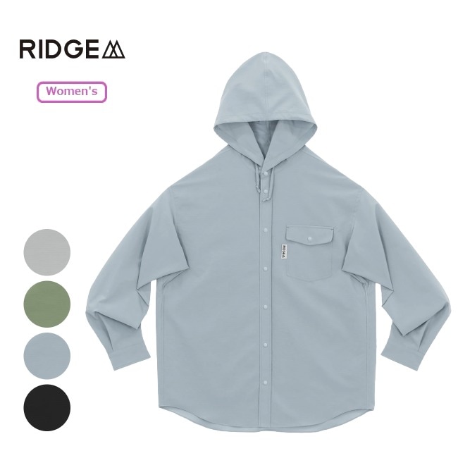リッジマウンテンギア RIDGE MOUNTAIN GEAR フーデッドロングスリーブシャツ ウィメンズ 2026 Hooded Long Sleeve Shirt Ws 2026