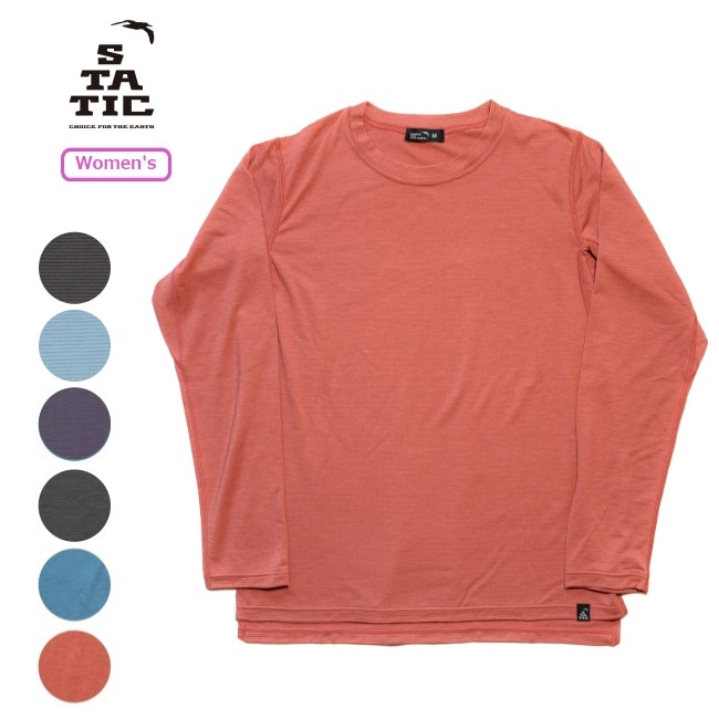 スタティック STATIC オールエレベーション ロングスリーブ シャツ ウィメンズ ALL ELEVATION L/S SHIRTS W's