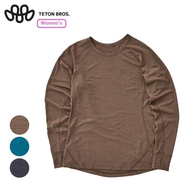 ティートンブロス Teton Bros. ベイパーロングスリーブ ウィメンズ  Vapor L/S WS