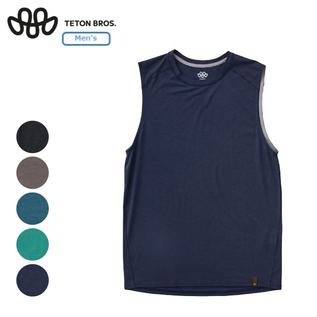 ＼期間限定10％OFF！／ ティートンブロス Teton Bros. アクシオライトノンスリーブ メンズ Axio Lite Non Sleeve MENS