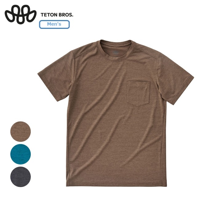 ＼期間限定10％OFF！／ ティートンブロス Teton Bros. ベイパーポケットティー メンズ Vapor Pocket Tee MENS