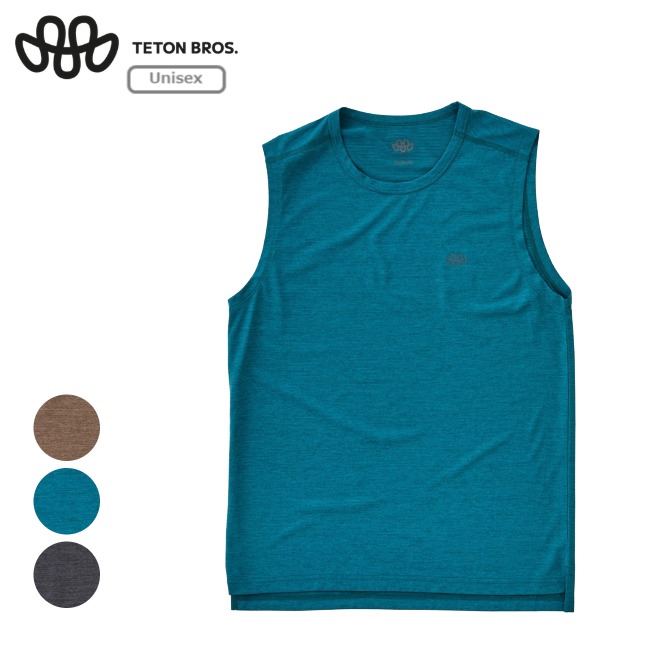 ＼期間限定10％OFF！／ ティートンブロス Teton Bros. ベイパーノンスリーブ ユニセックス Vapor Non Sleeve Unisex