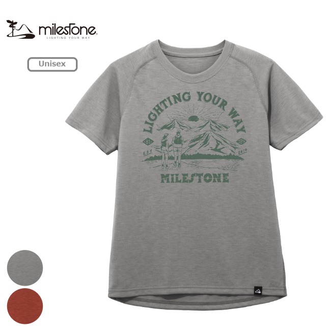 マイルストーン milestone オリジナルTシャツ キャンバス ナショナルパーク milestone Original T-Shirt Canvas 