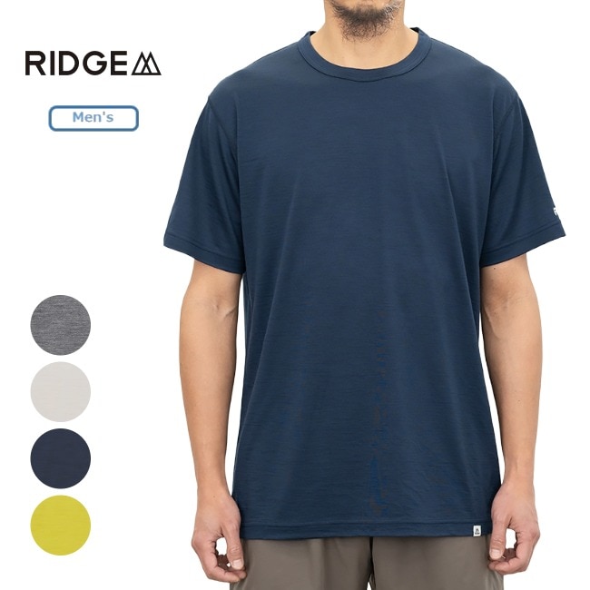 リッジマウンテンギア RIDGE MOUNTAIN GEAR メリノベーシックショートスリーブティー メンズ