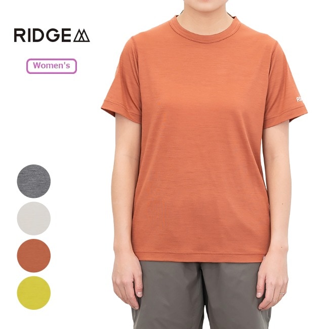 リッジマウンテンギア RIDGE MOUNTAIN GEAR メリノベーシックショートスリーブティー ウィメンズ