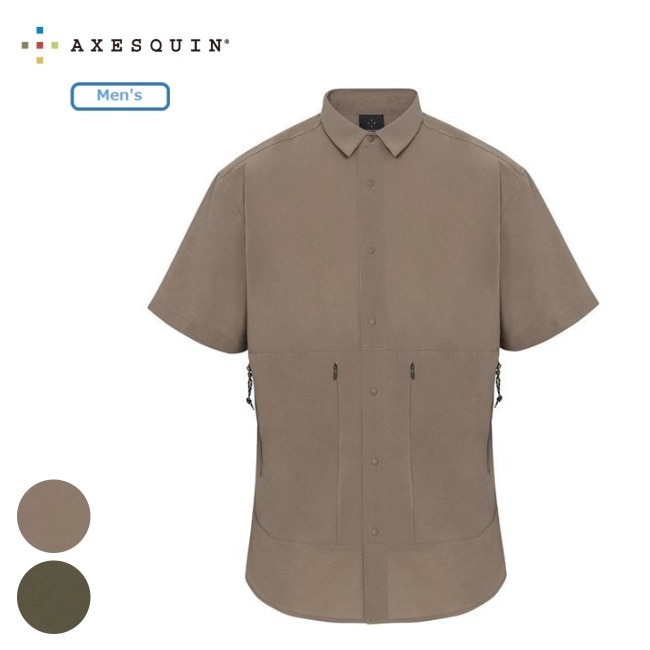 アクシーズクイン AXESQUIN ショートスリーブ ベンチレーションシャツ 2025 SS VENTILATION SHIRT 2025