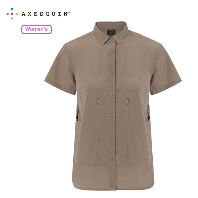 \期間限定20%OFF!/ アクシーズクイン AXESQUIN ウィメンズ ショートスリーブ ベンチレーションシャツ Ws S/S Ventilation Shirt