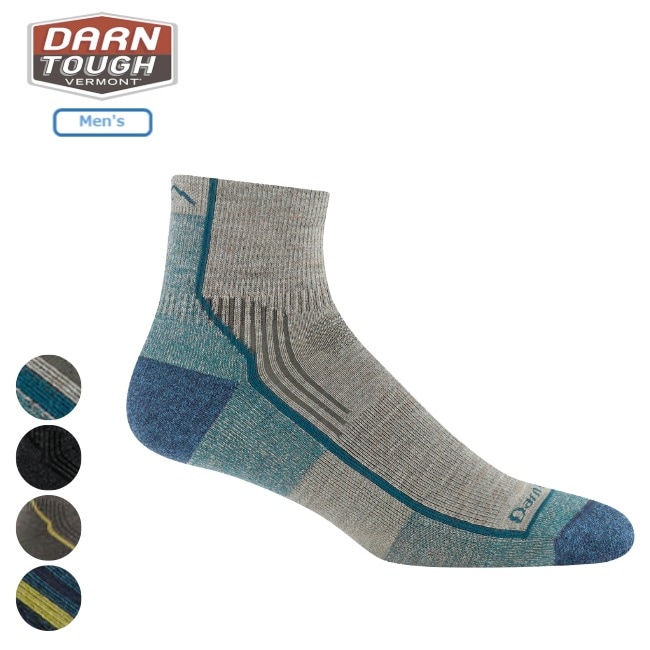 ダーンタフ DARN TOUGH ハイカー1/4ソック ミッドウェイトクッション 1959 Hiker1/4MidweightwithCushion