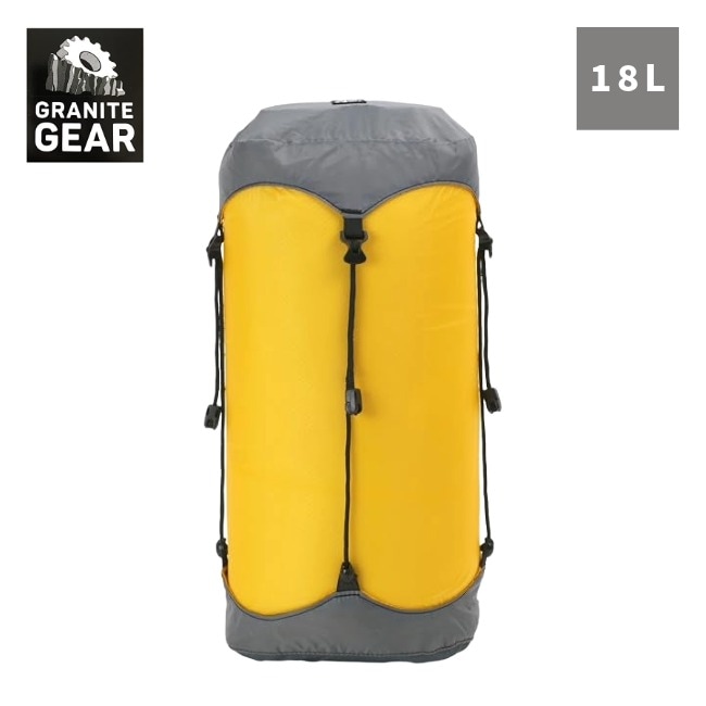 グラナイトギア GRANITE GEAR eVent シルコンプレッサー 18L イエロー eVent SIL COMPRESSOR 18L