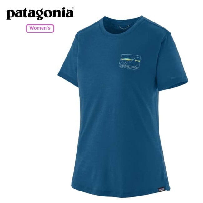 パタゴニア patagonia ウィメンズ・キャプリーン・クール・メリノ・ブレンド・グラフィック・シャツ W's CAP COOL MERINO GRAPHIC SHIRT