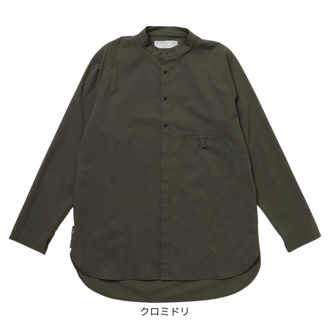 ＼期間限定10％OFF！／ アクシーズクインエレメンツ AXESQUIN ELEMENTS 軽くて涼しいロングシャツ ユニセックス