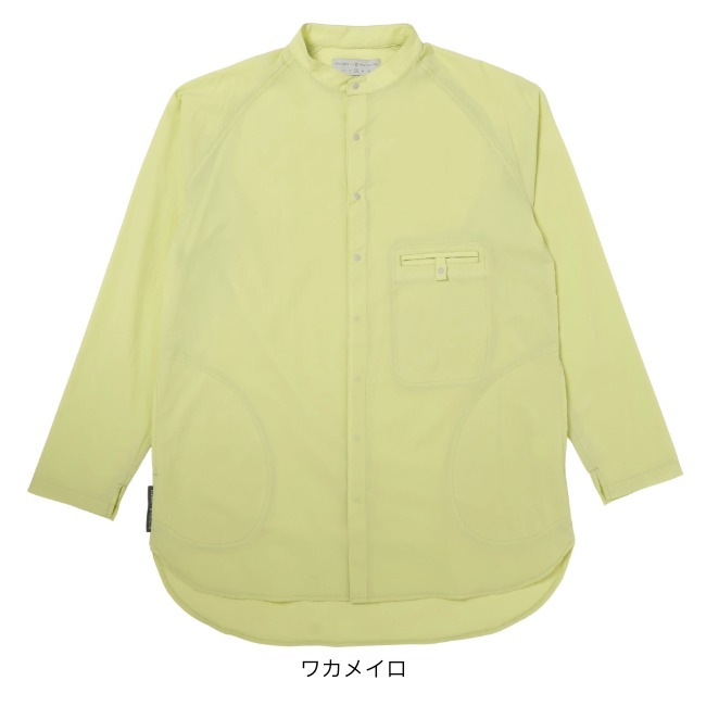 ＼期間限定10％OFF！／ アクシーズクインエレメンツ AXESQUIN ELEMENTS 軽くて涼しいロングシャツ ユニセックス