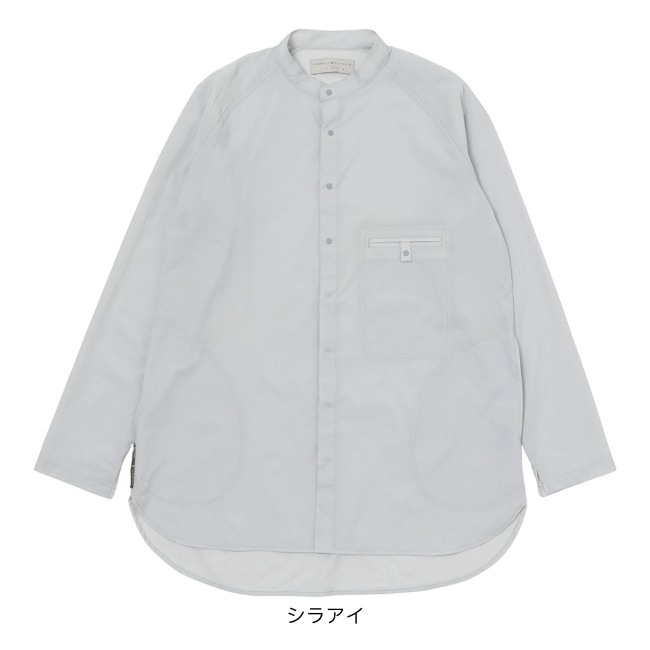 ＼期間限定10％OFF！／ アクシーズクインエレメンツ AXESQUIN ELEMENTS 軽くて涼しいロングシャツ ユニセックス