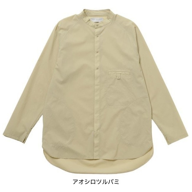 ＼期間限定10％OFF！／ アクシーズクインエレメンツ AXESQUIN ELEMENTS 軽くて涼しいロングシャツ ユニセックス