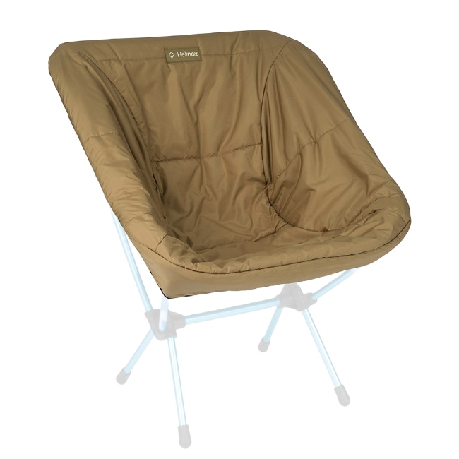 【セット】ヘリノックス(Helinox) プライアチェア&シートウォーマー サバンナ&プライア シートウォーマー｜モンベル