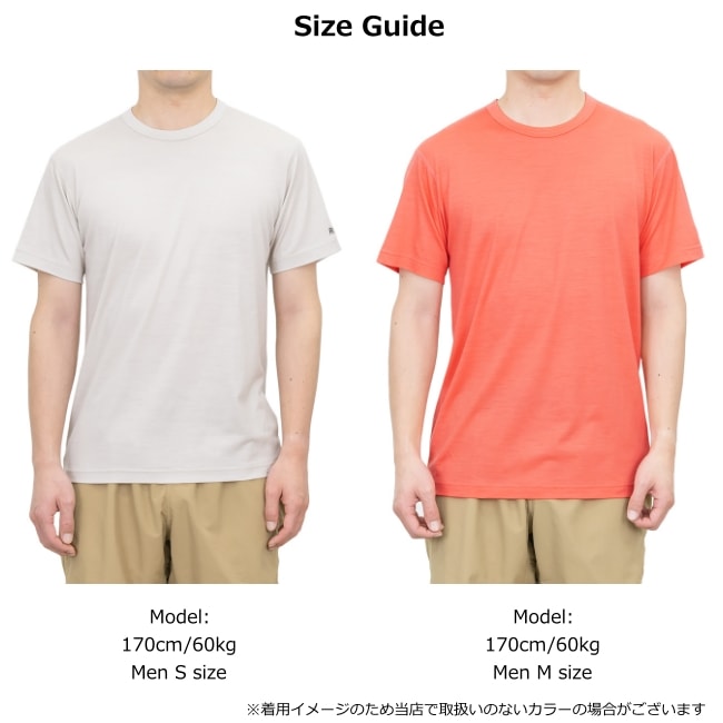 \期間限定20%OFF!/ リッジマウンテンギア RIDGE MOUNTAIN GEAR メリノベーシックショートスリーブティー メンズ