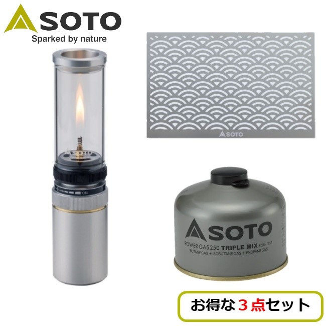 SOTO Hinoto セット ソト SOTO Hinoto 青海波セット Hinoto（ひのと） + オーナメント 青海
