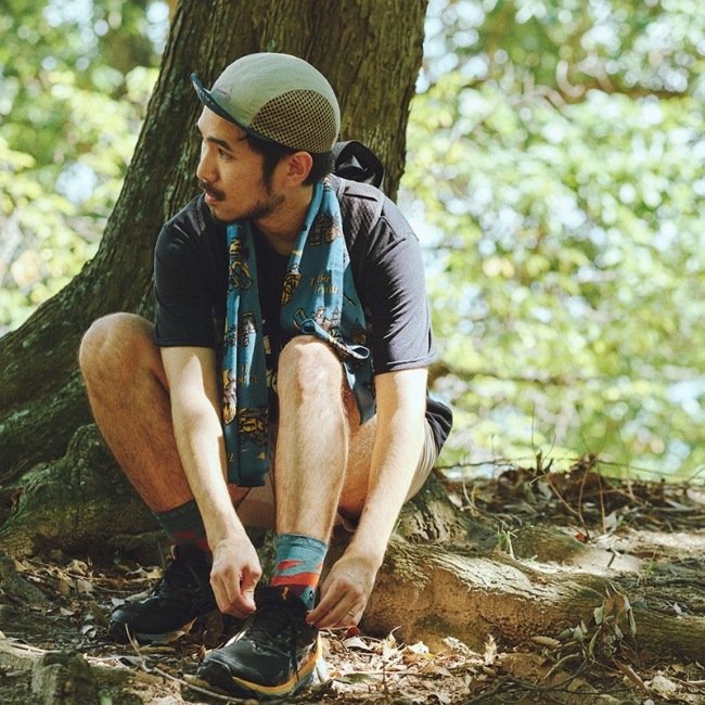 チャオラス CHAORAS スポーツてぬぐい To the trails